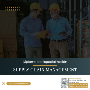 Diploma de Especialización en Supply Chain Management