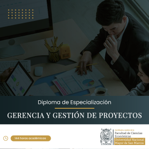 Diploma de Especialización en Gerencia y Gestión de Proyectos